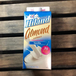 Hiland Dairy, Unsweetened Vanilla Almond Milk - Austin.HardiesDirect.com