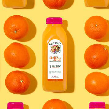 Natalie's Orange Juice 16 oz bottles