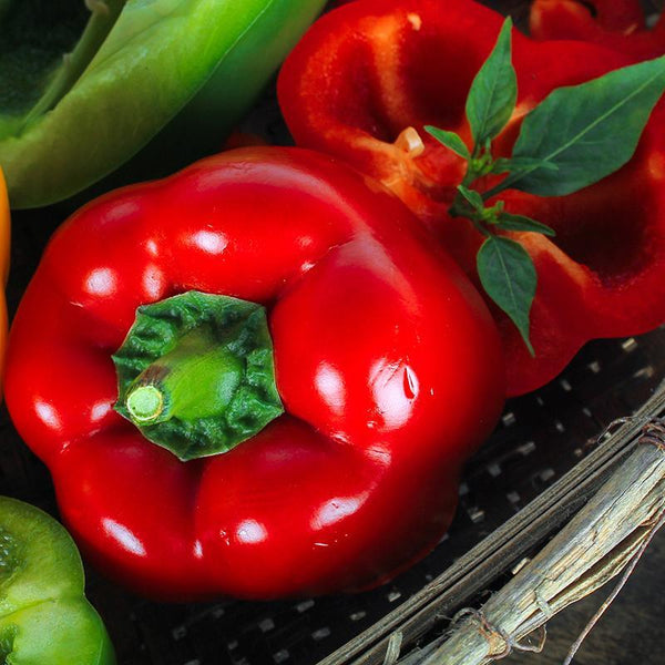 Red Bell Pepper (appx 250-300 gms) – Fruit Box & Co.